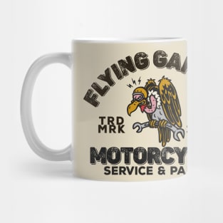 Flying Garage Motorcycle Shop Mug